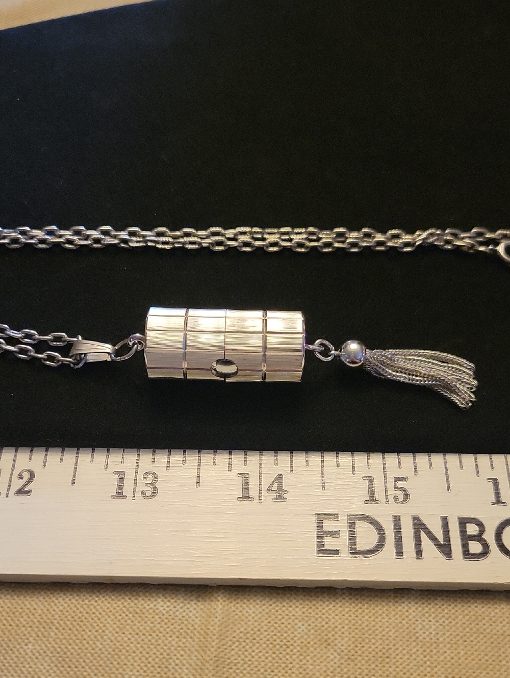 1960's Sliding Pendant Watch Rene Rochard RARE - Picture 8 of 12